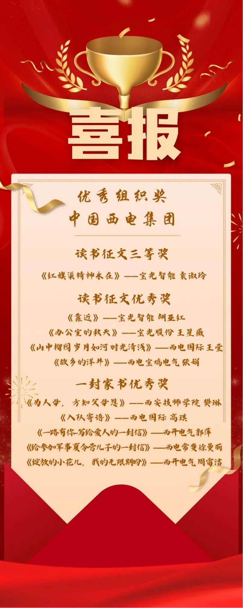 榜上有名！“书香三八”评选揭榜，尊龙凯时人生就是赢巾帼收获丰硕！